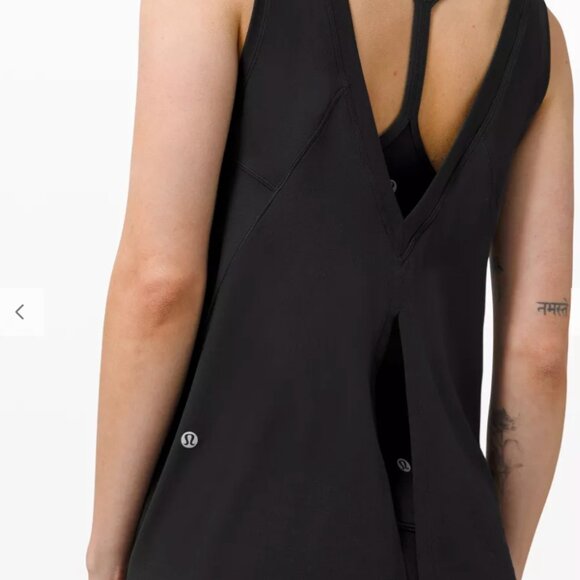 Lululemon Nulu Fold Classic Fit Yoga Tank Top - Picture 3 of 4